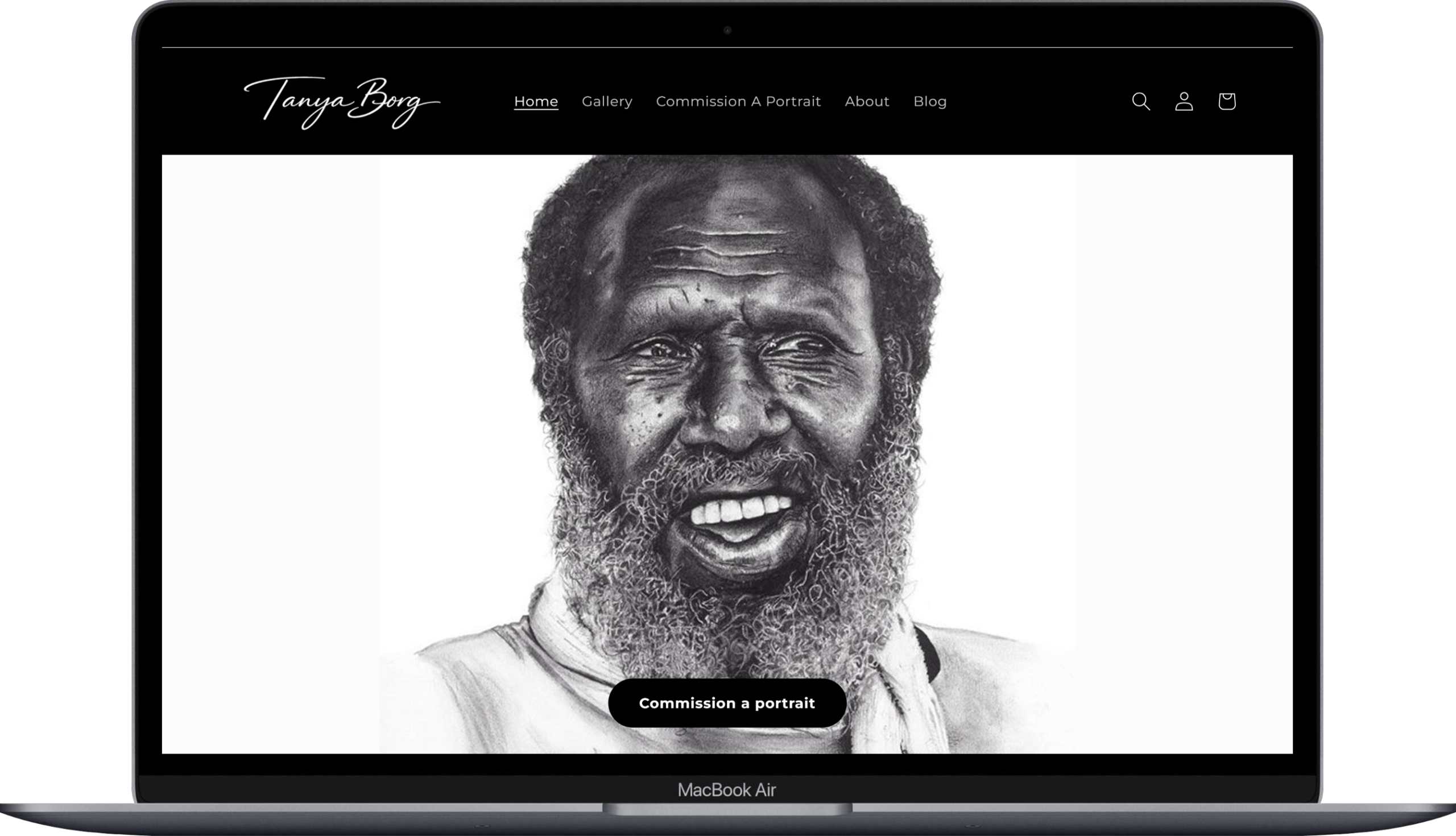 Minimalist Shopify Art Store Design | Studio Theme Customization