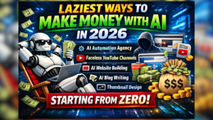 what is the laziest way to make money with ai in 2026 as a beginner (2)