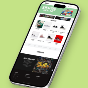 High-Converting Shoe Store Website with Seamless Shopping Experience mobile