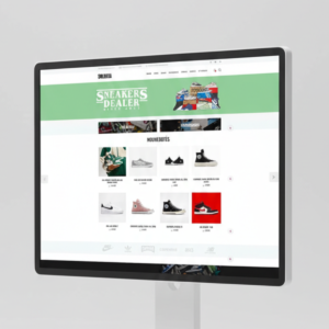 High-Converting Shoe Store Website with Seamless Shopping Experience desktop