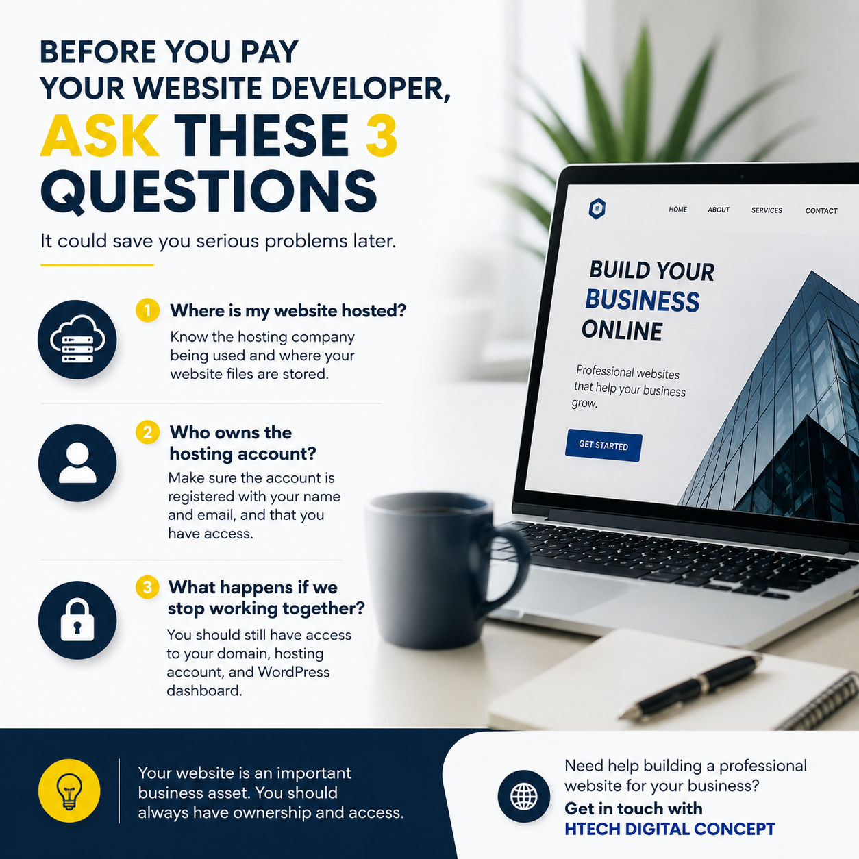 Before You Pay A Website Developer Ask These 3 Questions About Your Website